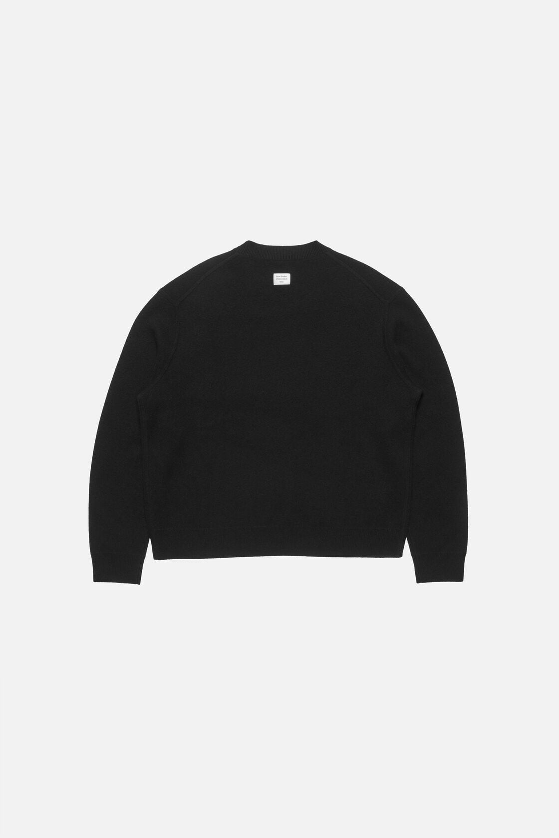 Acne Studios Cashmere sweater with logo - Black