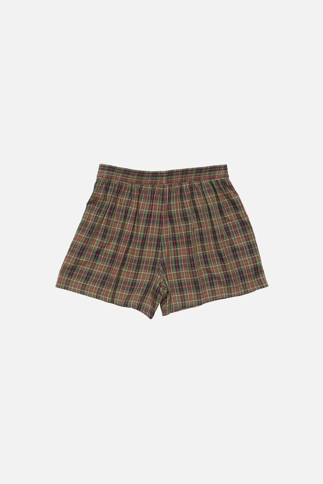 Acne Studios Casual check shorts - Green multi