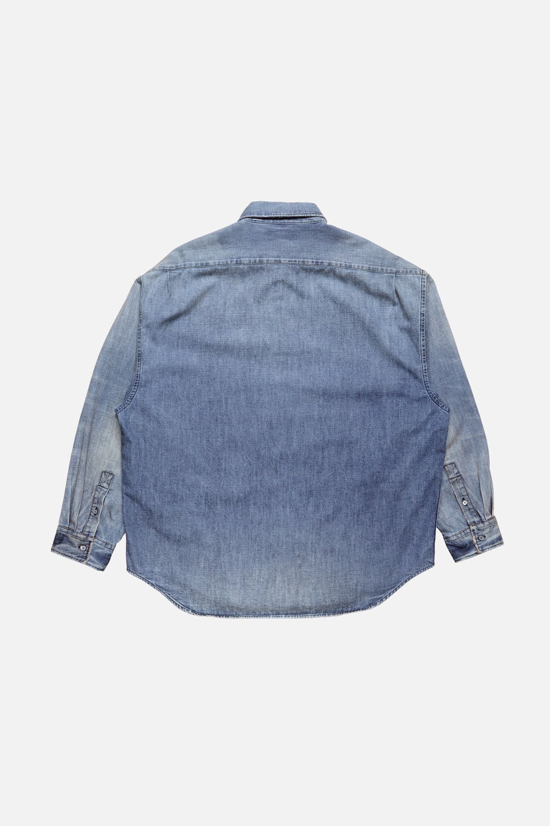 Acne Studios Denim button-up shirt - Mid Blue