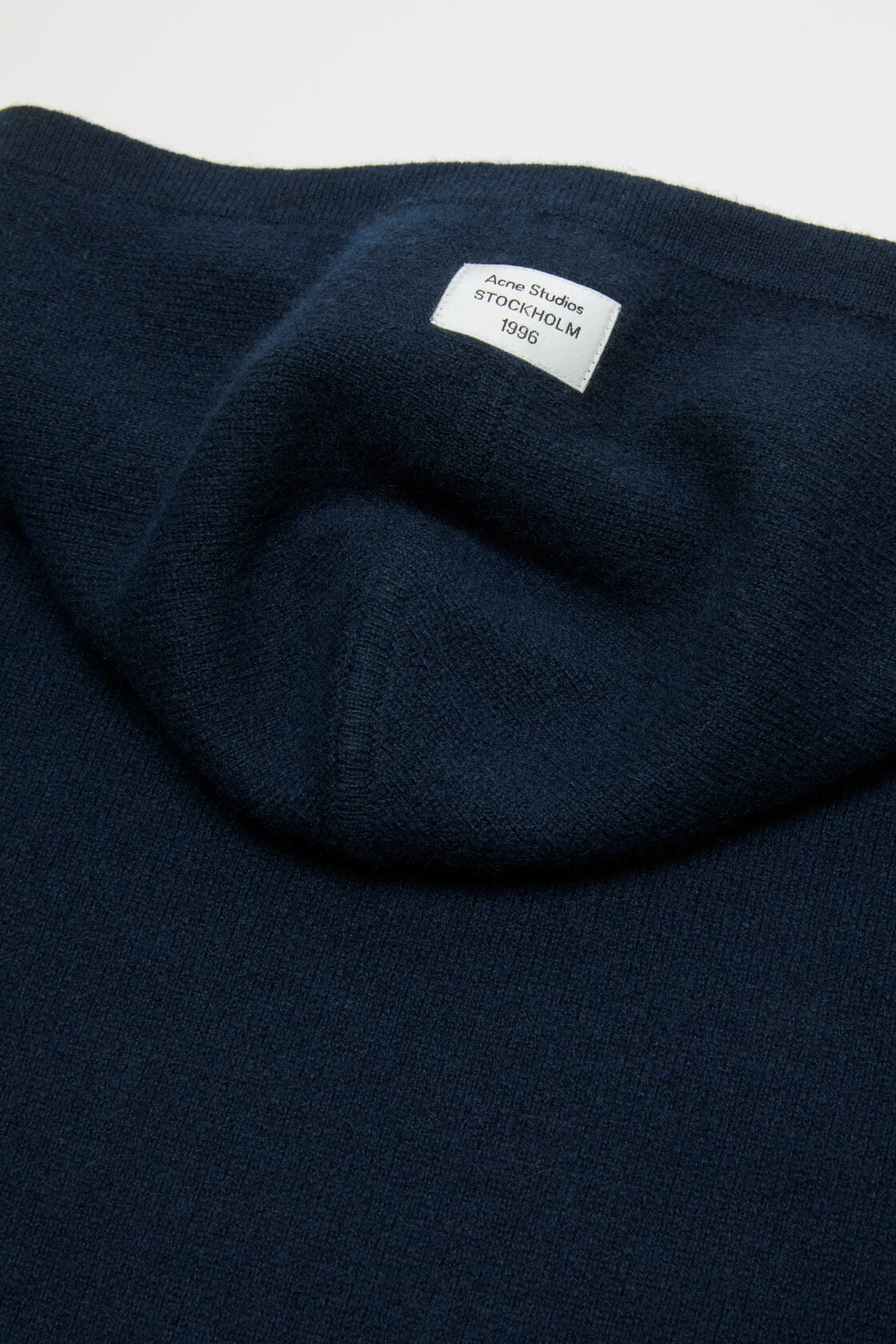 Acne Studios Cashmere hoodie - Ink blue