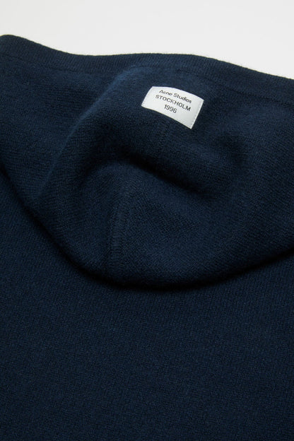 Acne Studios Cashmere hoodie - Ink blue