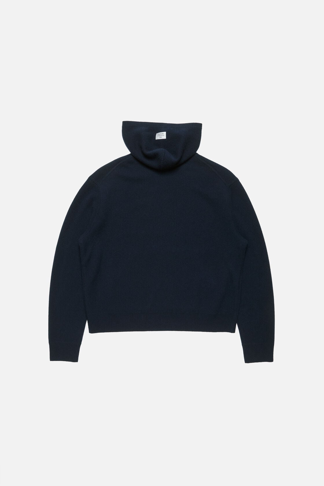 Acne Studios Cashmere hoodie - Ink blue