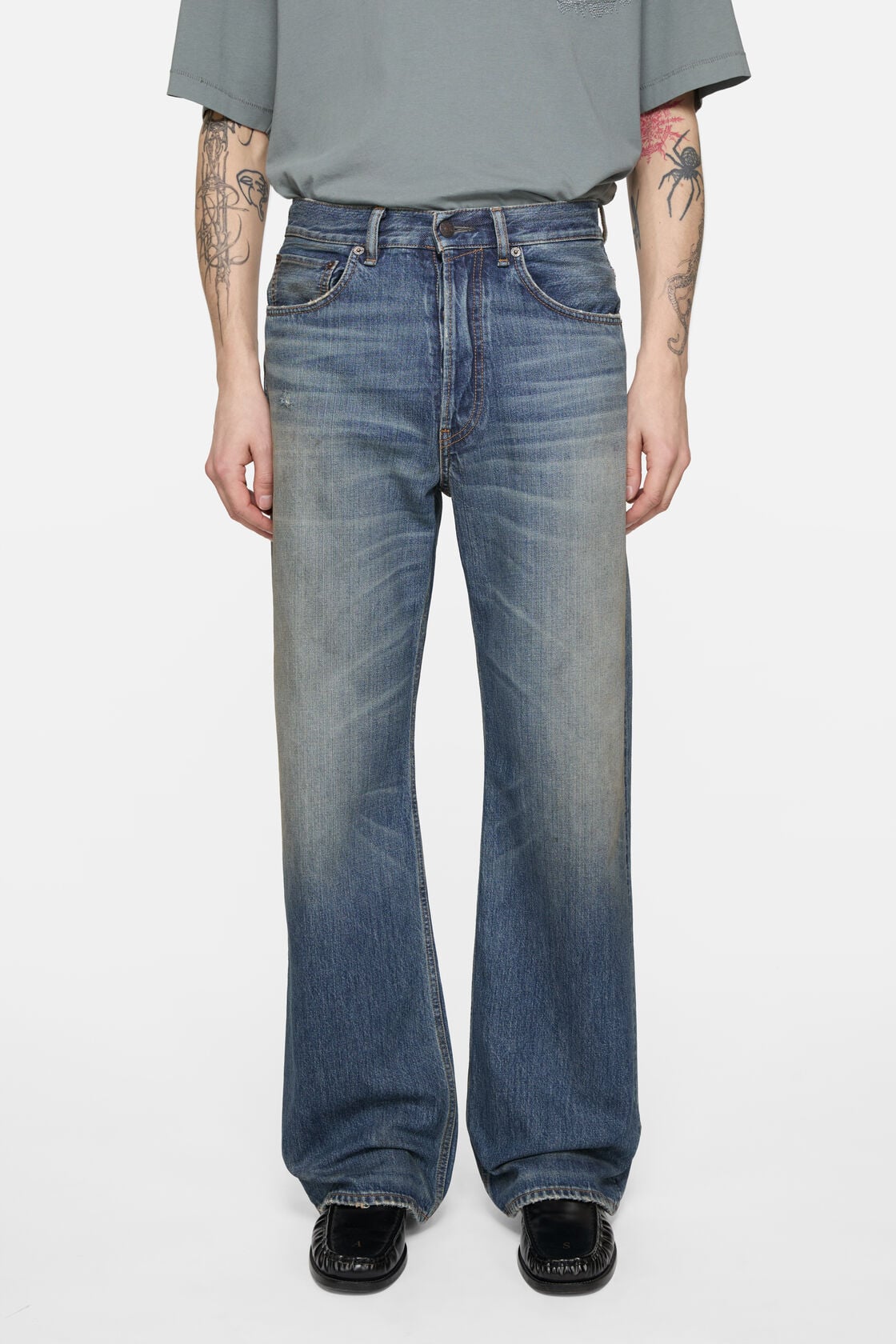 Acne Studios Regular fit jeans - 2021M - Mid Blue