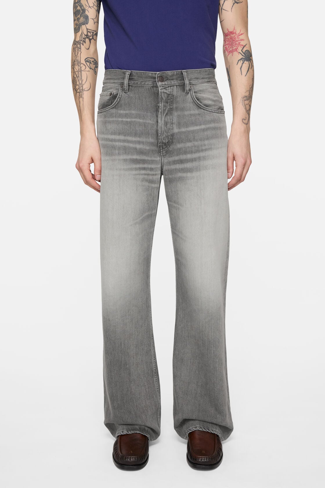 Acne Studios Regular fit jeans - 2021M - Ash grey