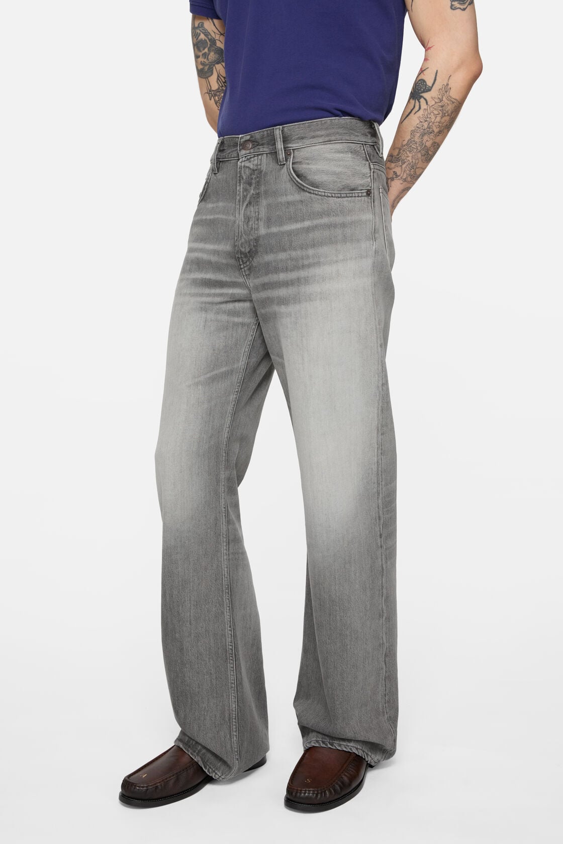 Acne Studios Regular fit jeans - 2021M - Ash grey
