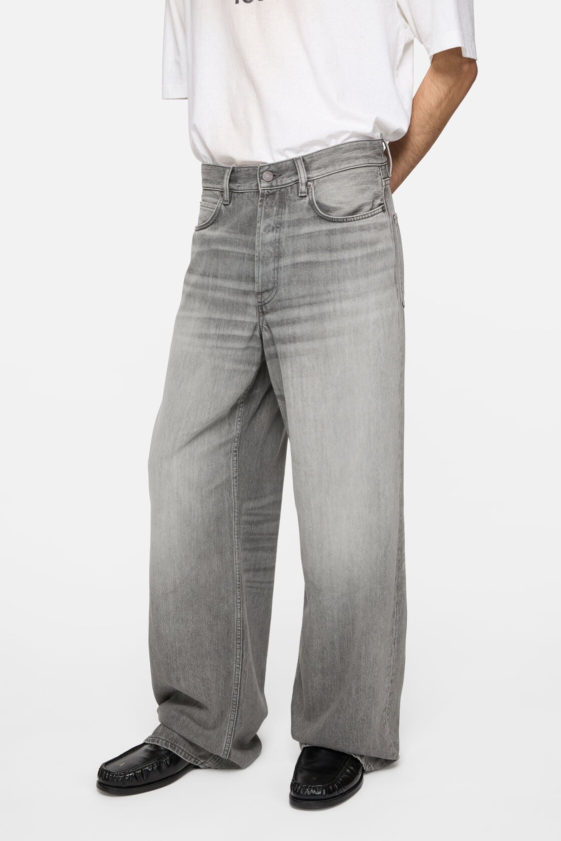 Acne Studios Loose fit jeans - 1981 - Ash grey