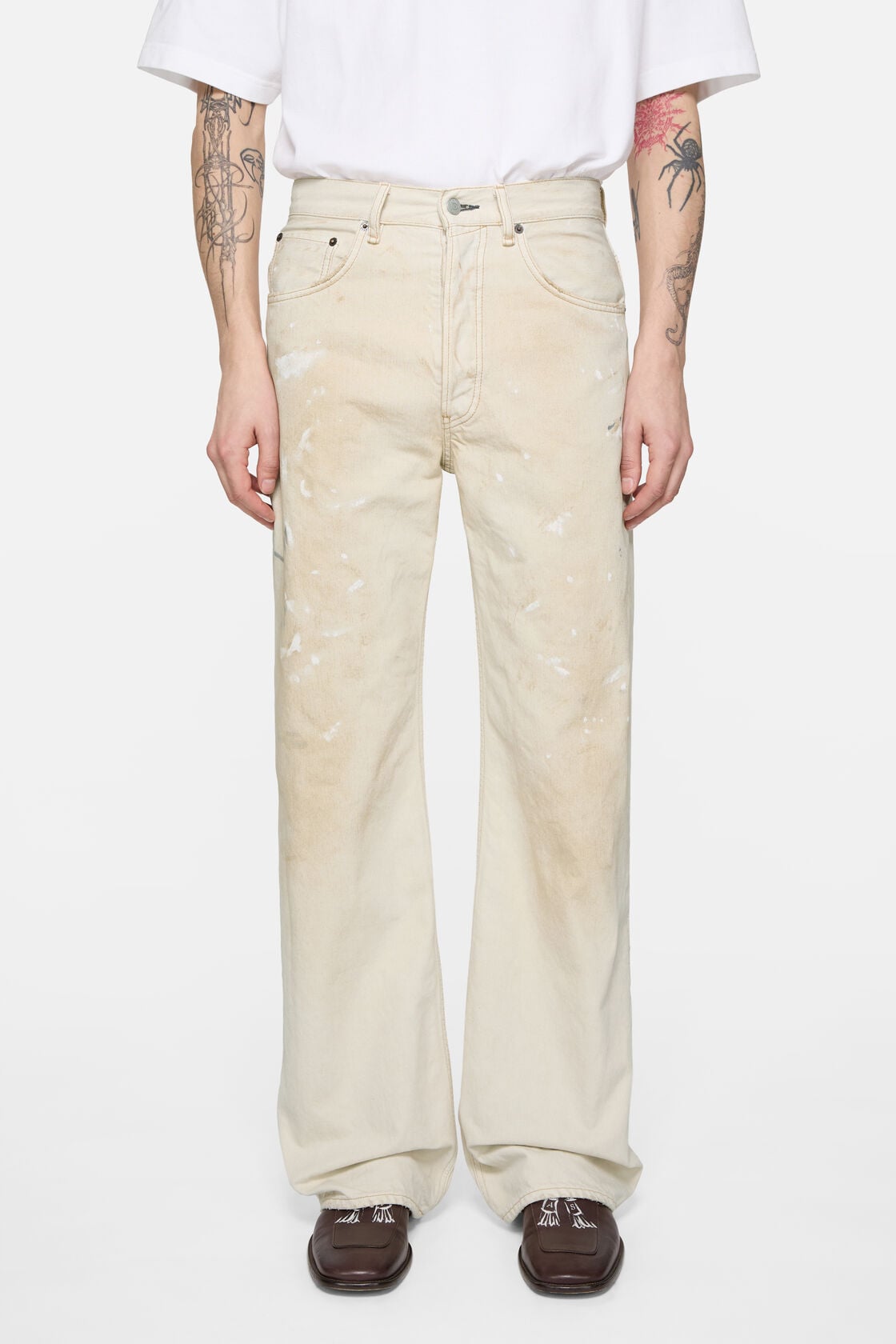 Acne Studios Regular fit jeans - 2021M - White