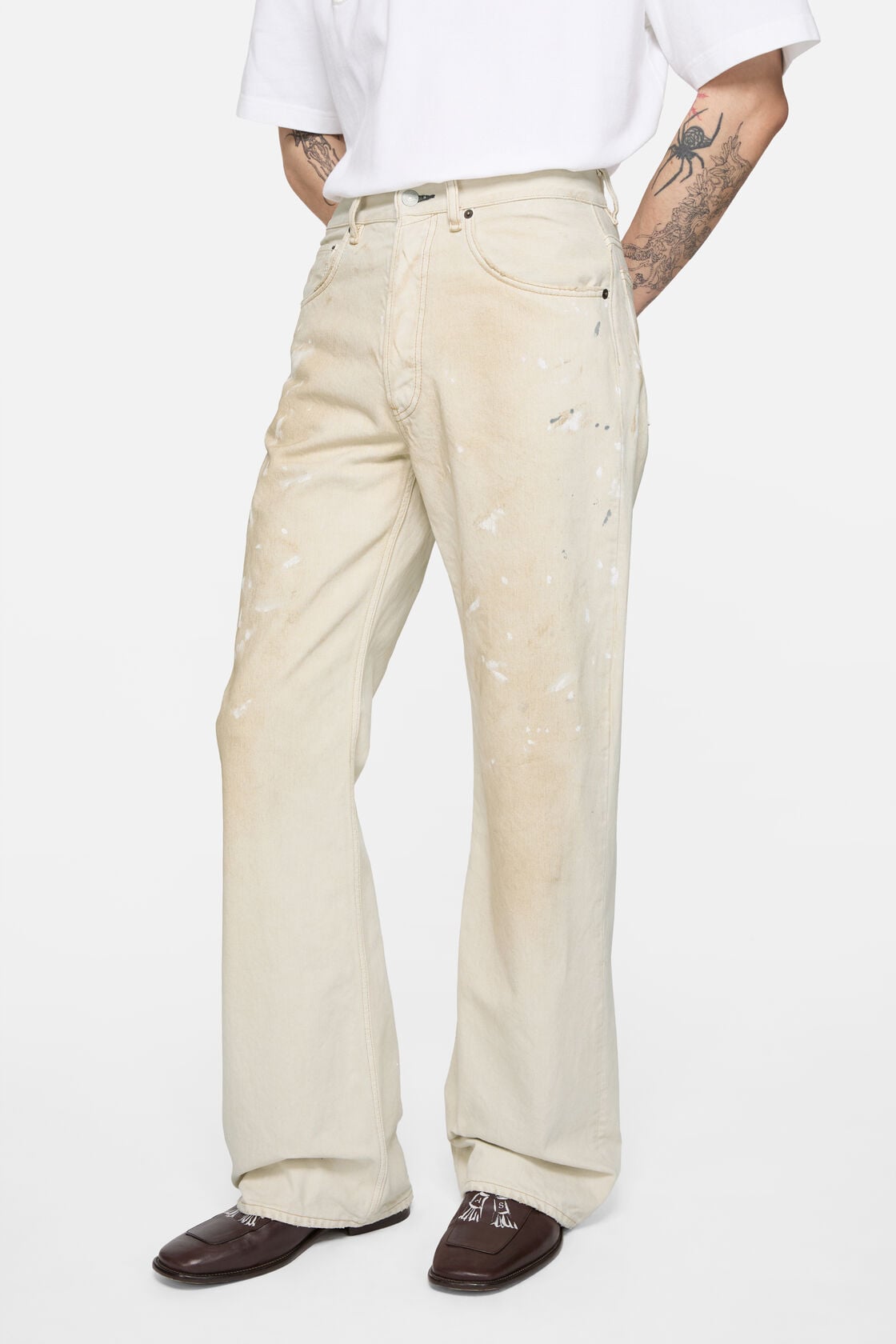 Acne Studios Regular fit jeans - 2021M - White