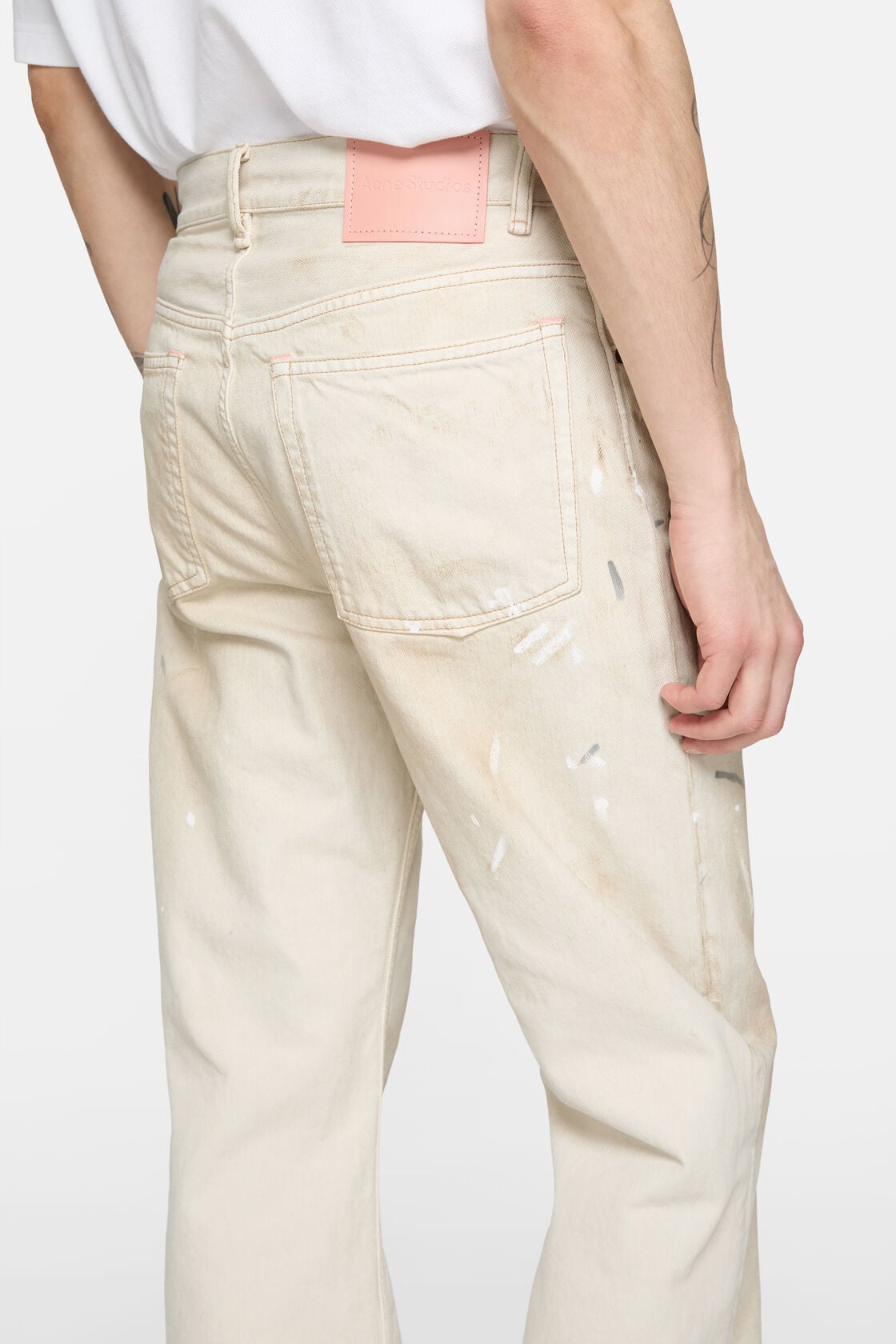 Acne Studios Regular fit jeans - 2021M - White