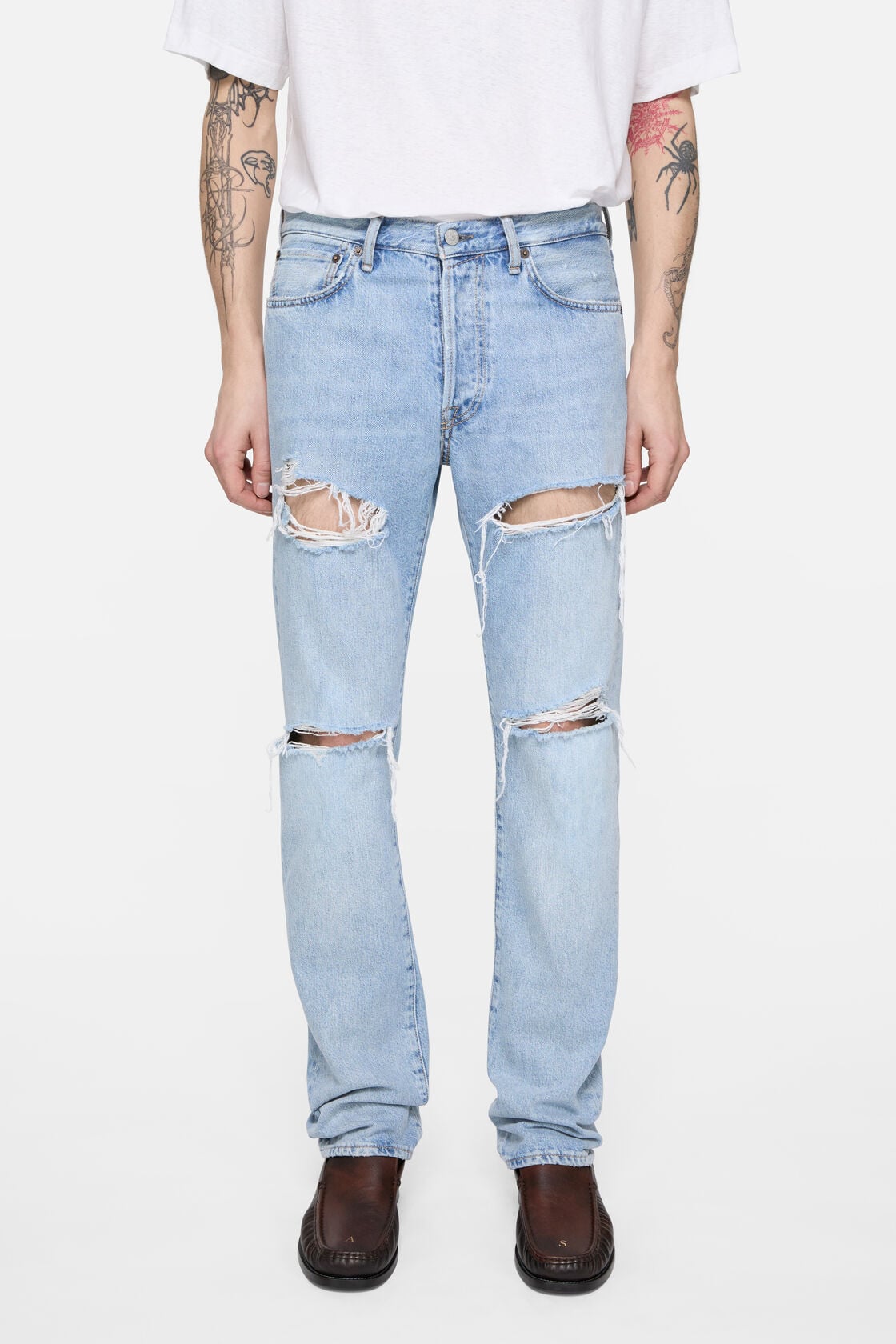 Acne Studios Distressed jeans - 1996M - Light blue