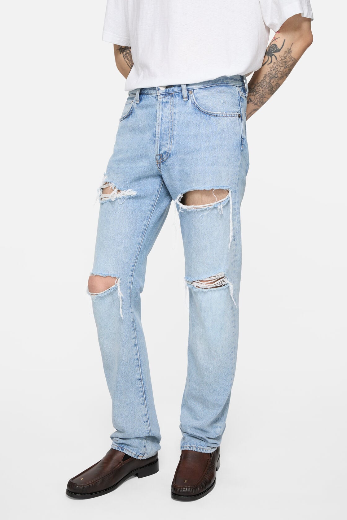 Acne Studios Distressed jeans - 1996M - Light blue