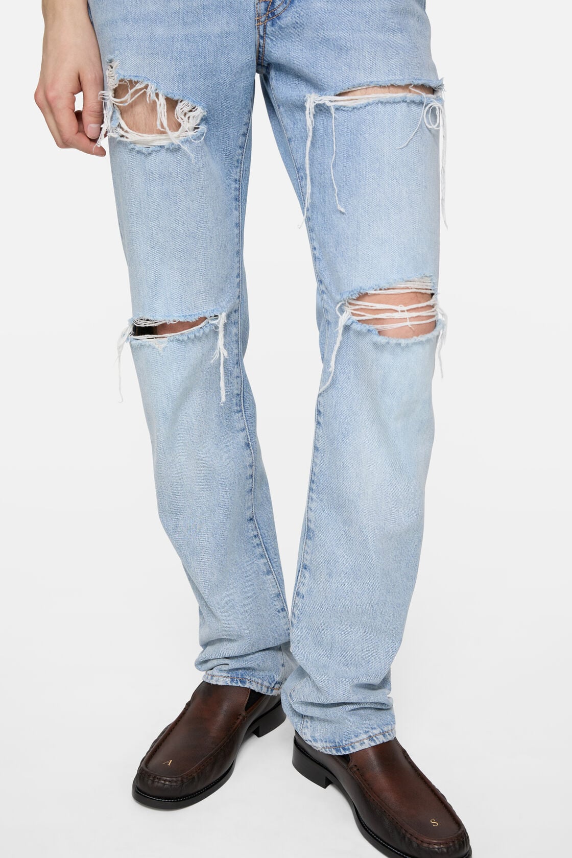 Acne Studios Distressed jeans - 1996M - Light blue