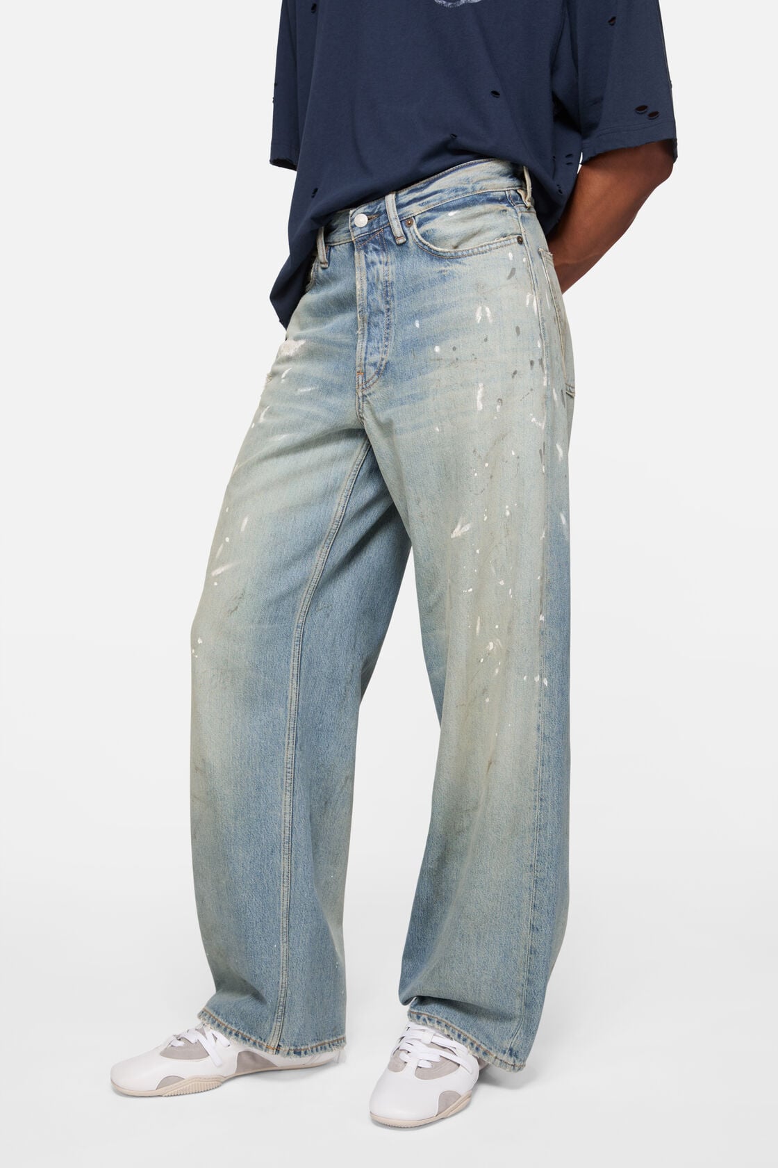 Acne Studios Loose fit jeans - 1981 - Light blue