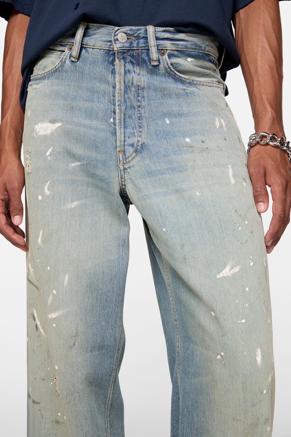 Acne Studios Loose fit jeans - 1981 - Light blue