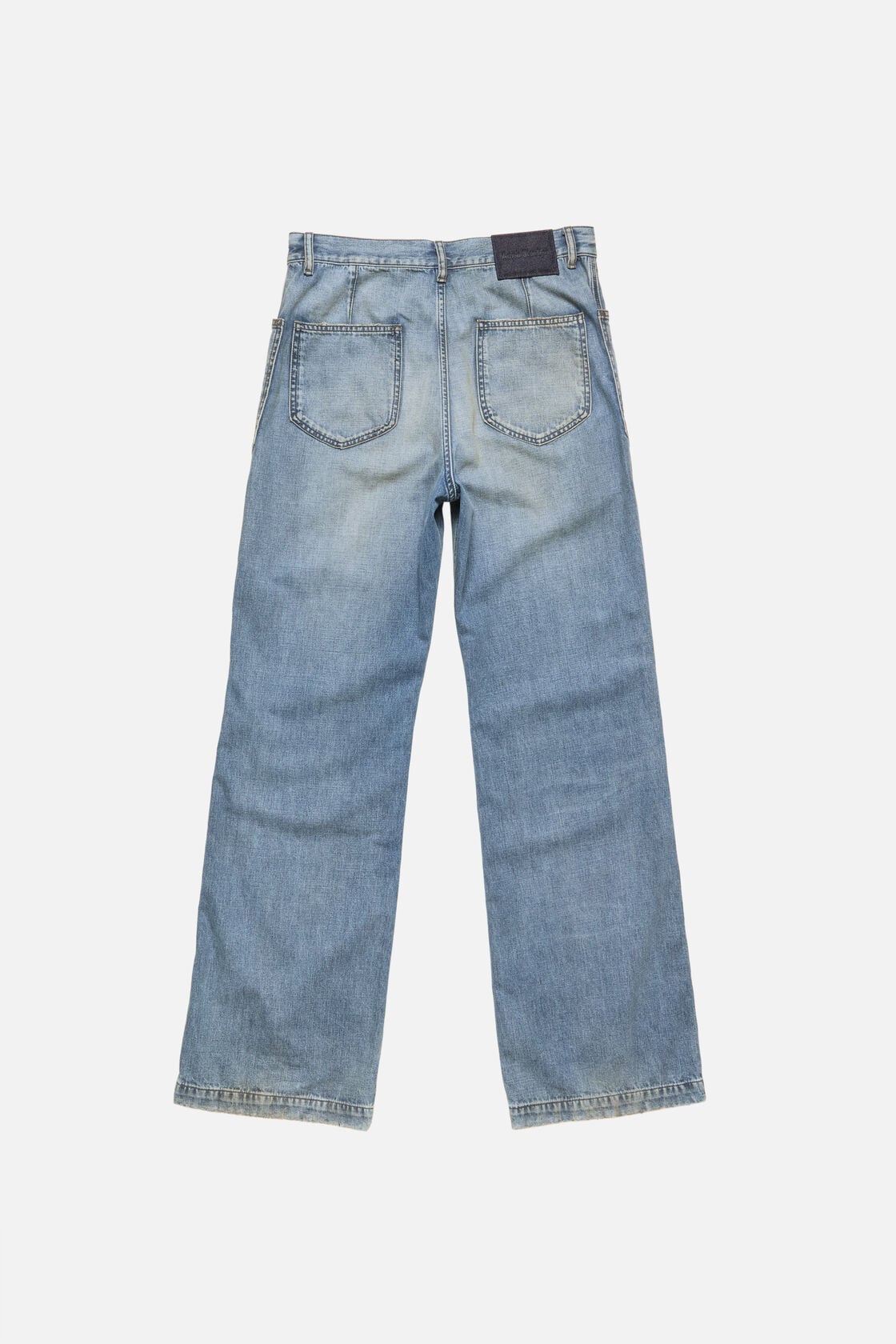 Acne Studios Denim trousers - regular fit - Mid Blue