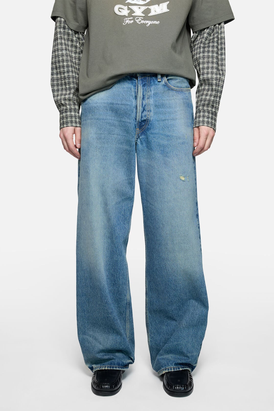 Acne Studios Loose fit jeans - 1981 - Mid blue