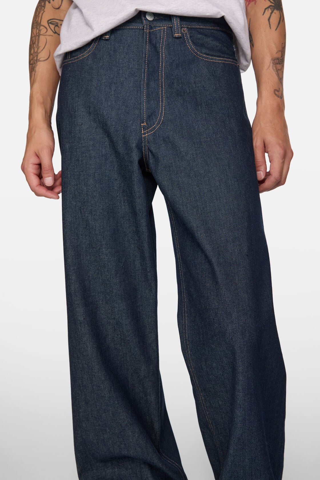 Acne Studios Loose fit jeans - 1981 - Indigo blue