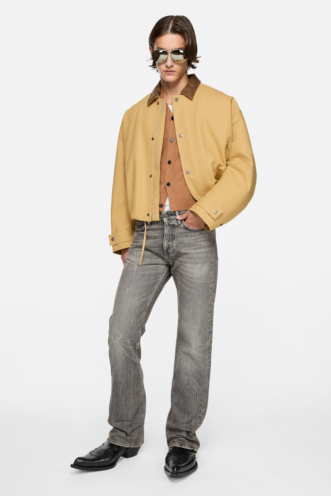 Acne Studios Regular fit jeans - 2010M - Washed Black