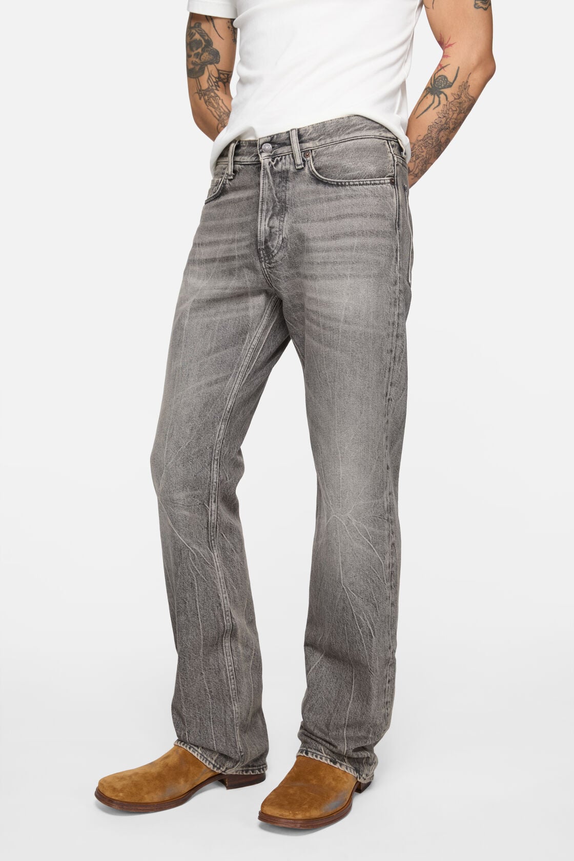 Acne Studios Regular fit jeans - 2010M - Washed Black