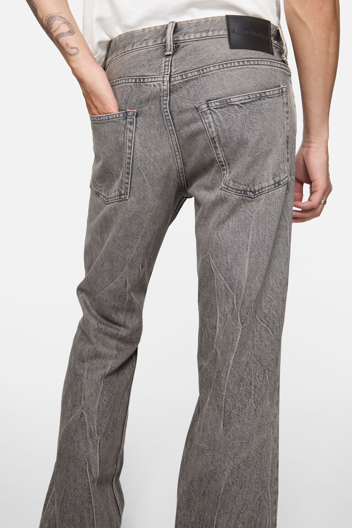Acne Studios Regular fit jeans - 2010M - Washed Black