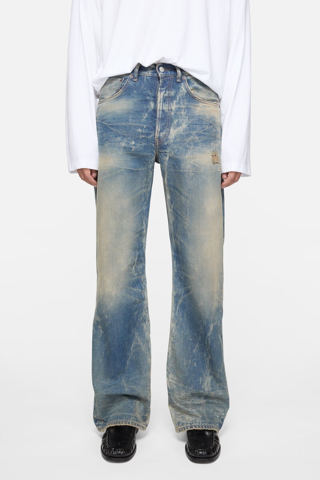 Acne Studios Regular fit jeans - 2021M - Mid Blue