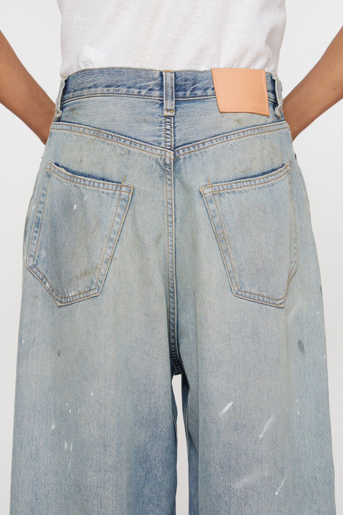 Acne Studios Loose fit jeans - 2023M - Light blue