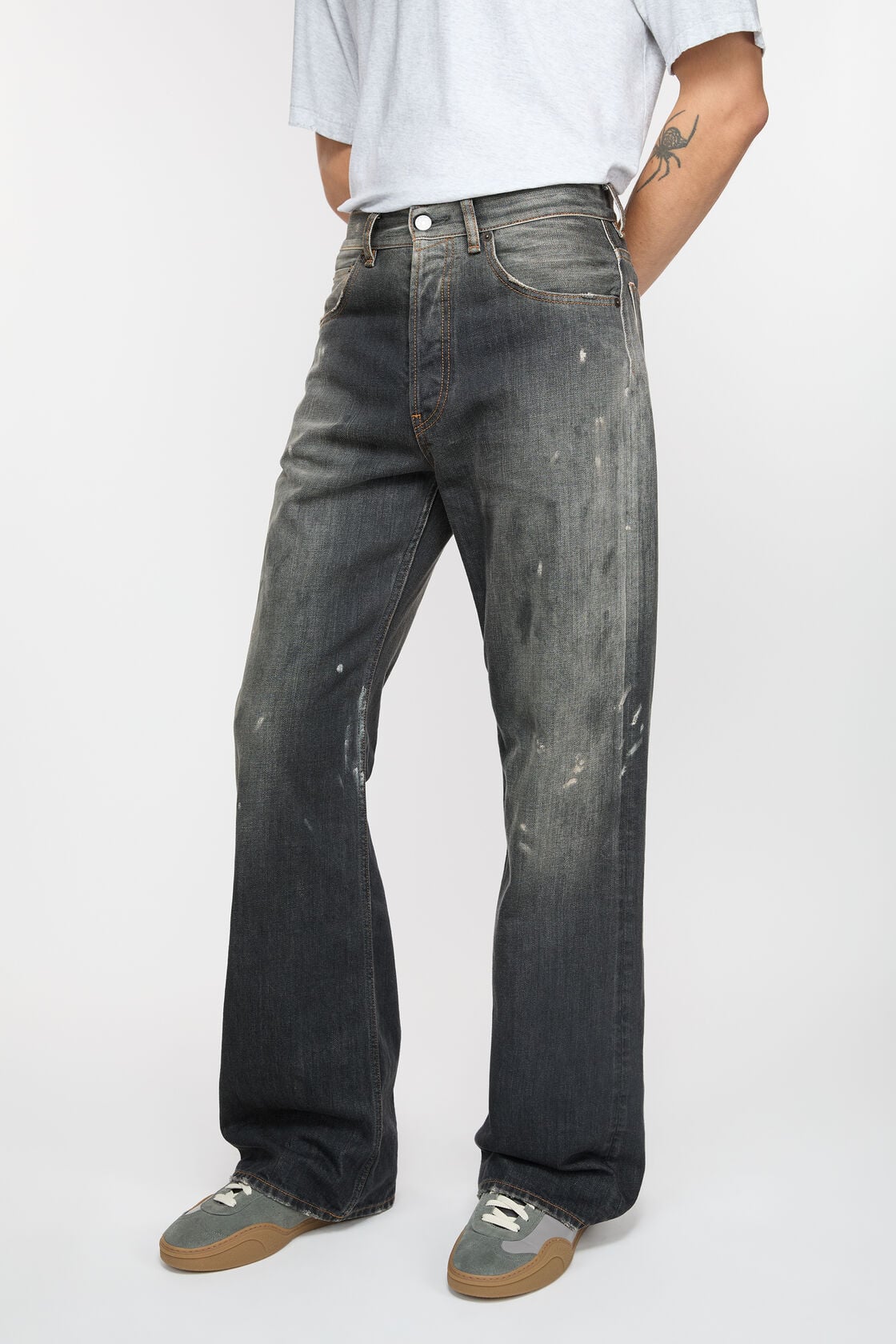 Acne Studios Regular fit jeans - 2021M - Black