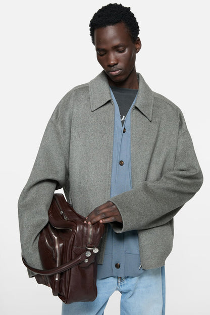 Acne Studios Cashmere blend jacket - Vintage grey melange