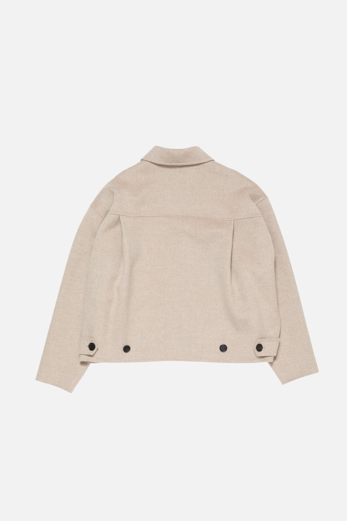 Acne Studios Cashmere blend jacket - Oatmeal melange