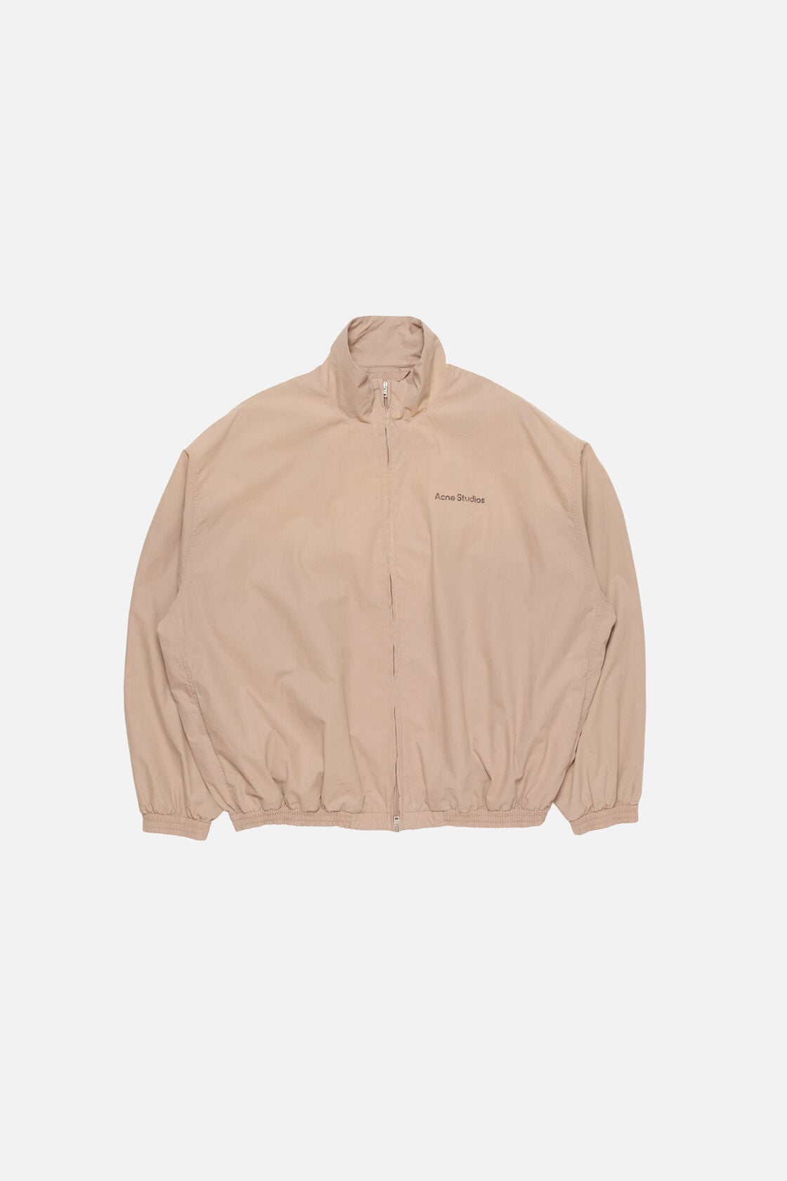 Acne Studios Washed logo jacket - Mushroom beige