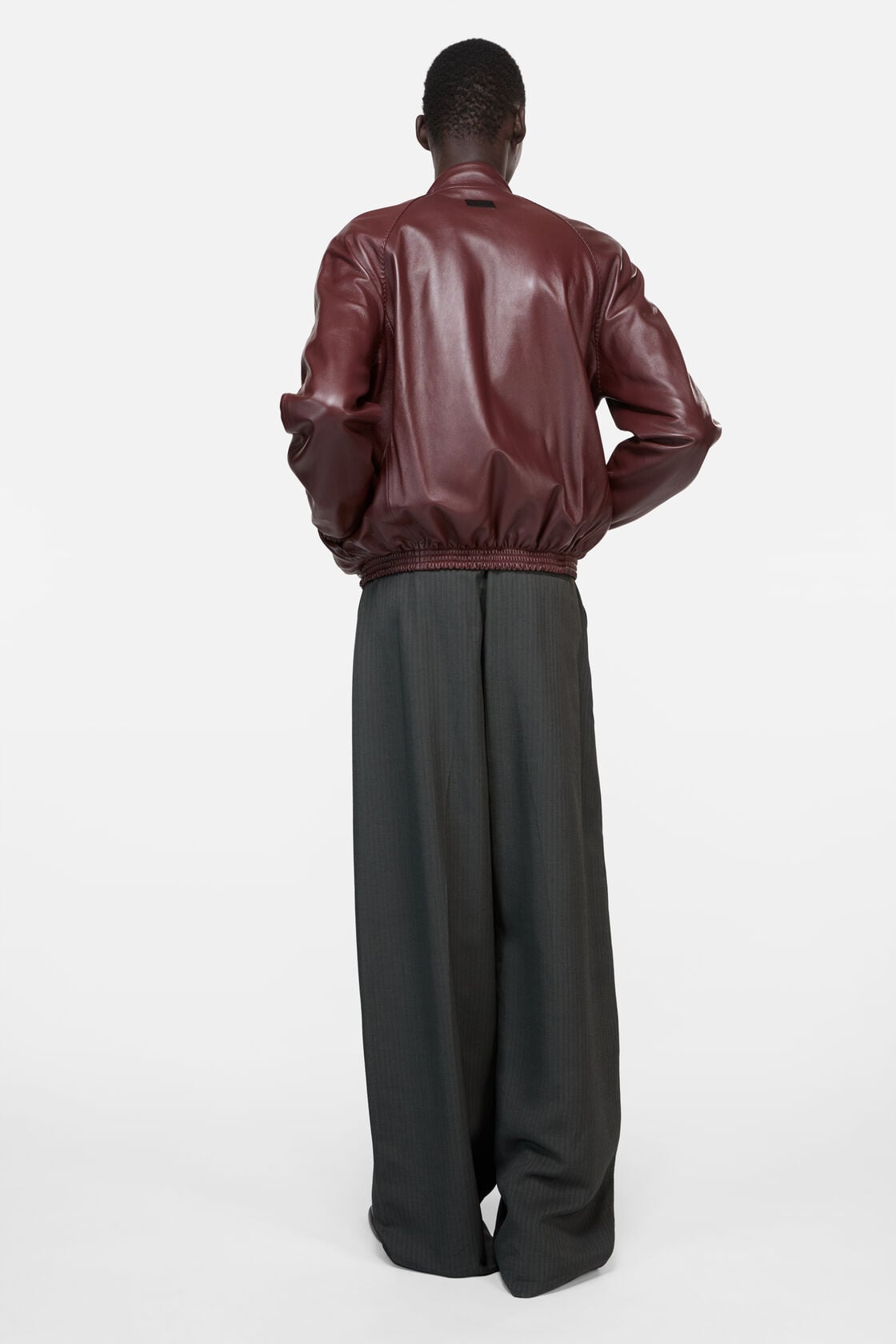 Acne Studios Leather jacket - Rum brown