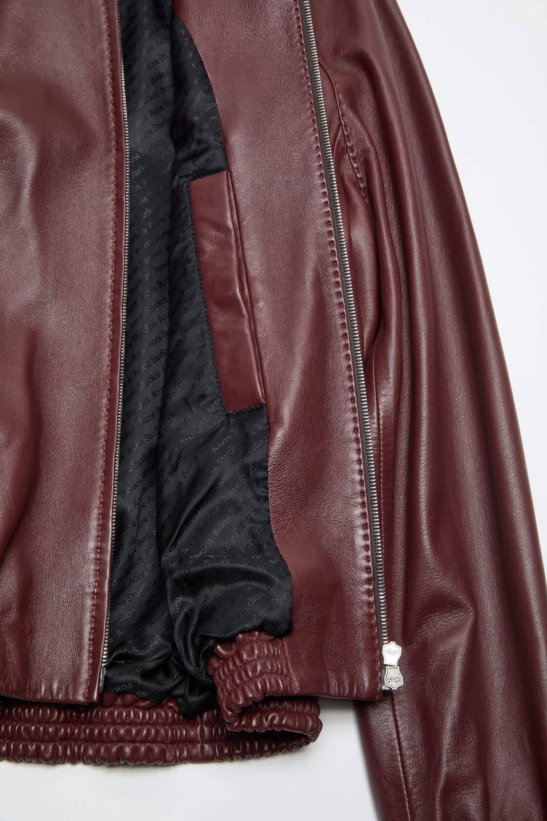 Acne Studios Leather jacket - Rum brown