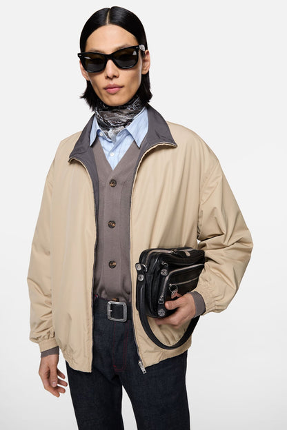 Acne Studios Reversible logo jacket - Beige