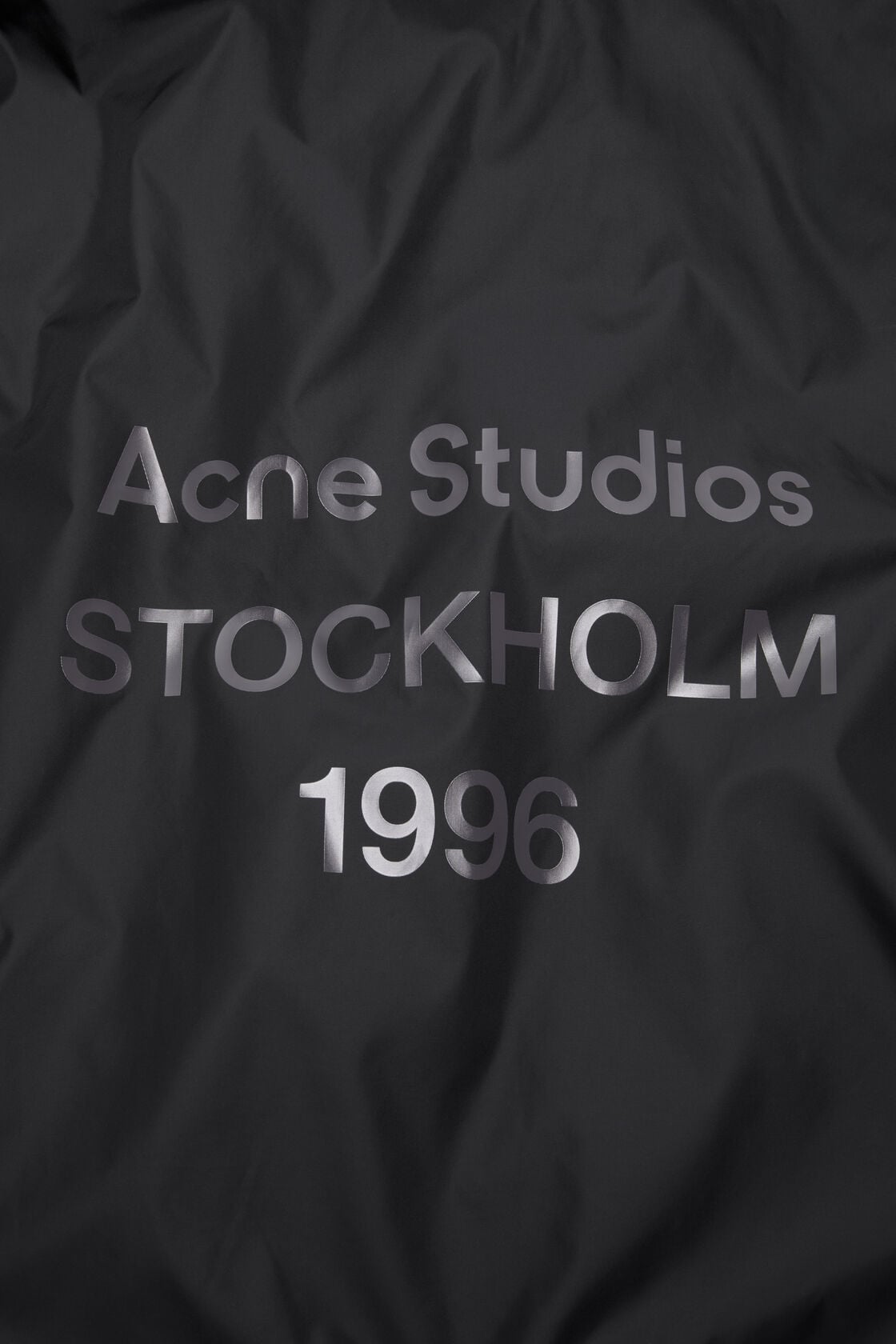 Acne Studios Lightweight nylon jacket - Black