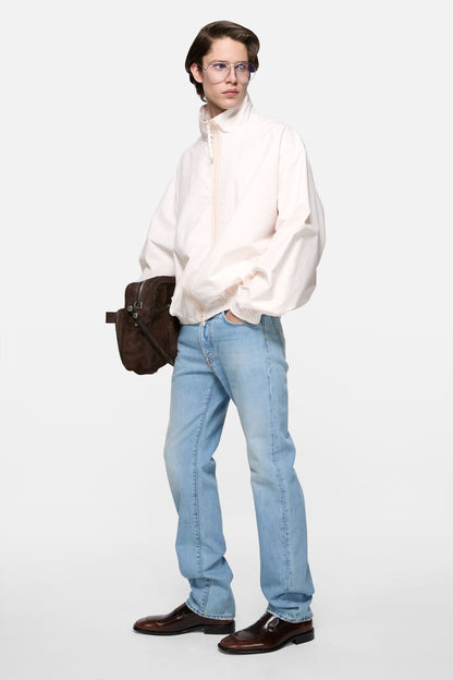 Acne Studios Technical jacket with logo - Soft white