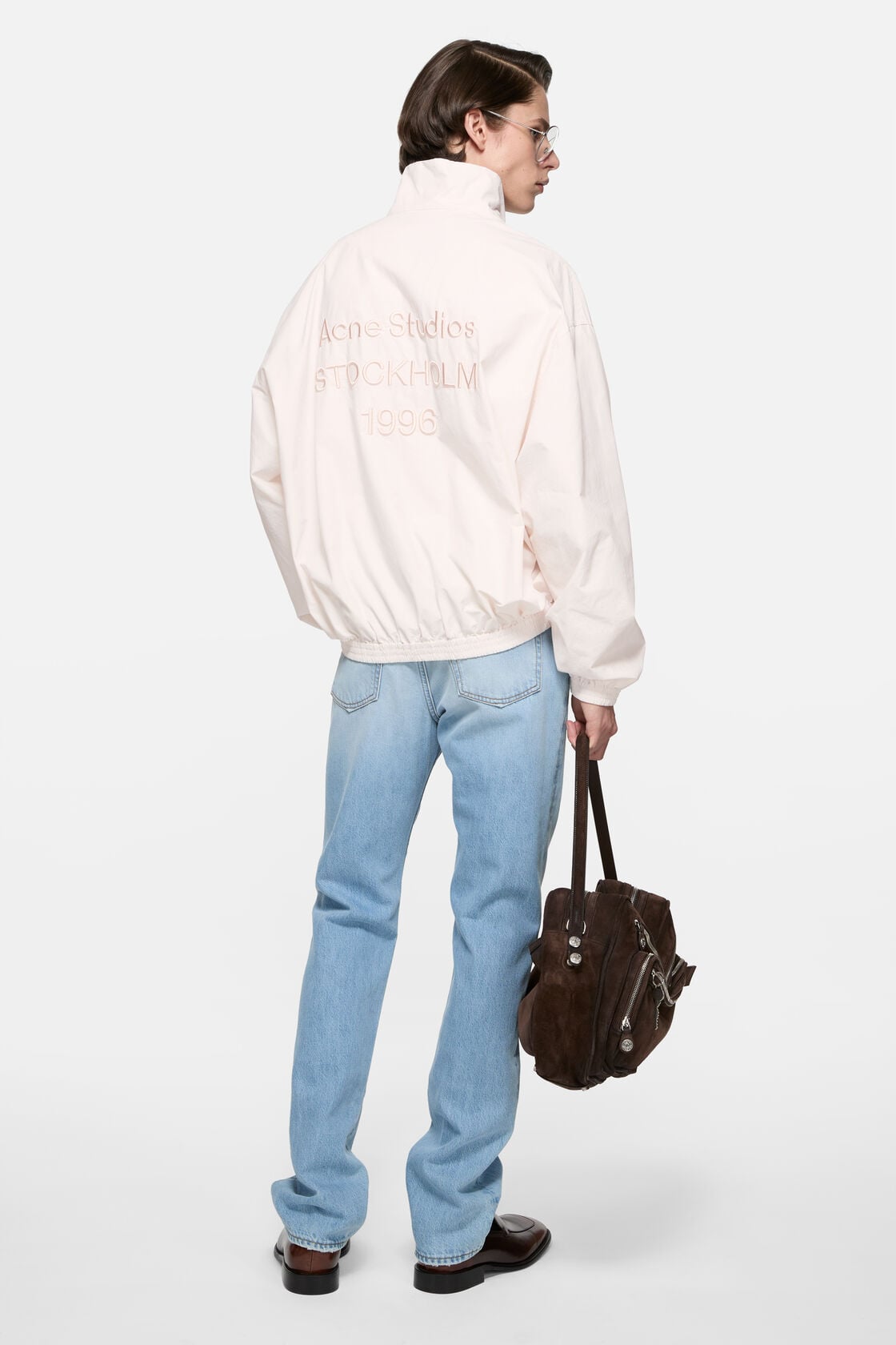 Acne Studios Technical jacket with logo - Soft white