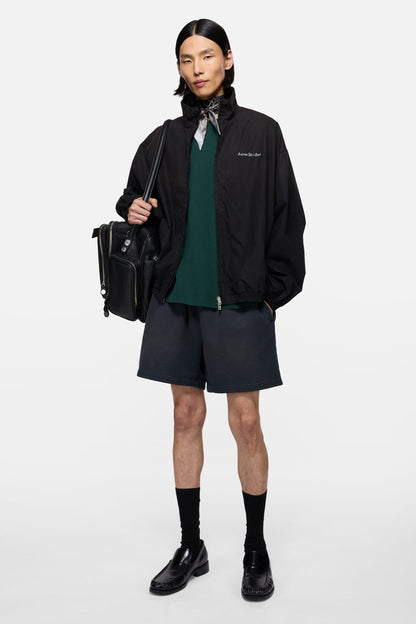 Acne Studios Washed logo jacket - Black