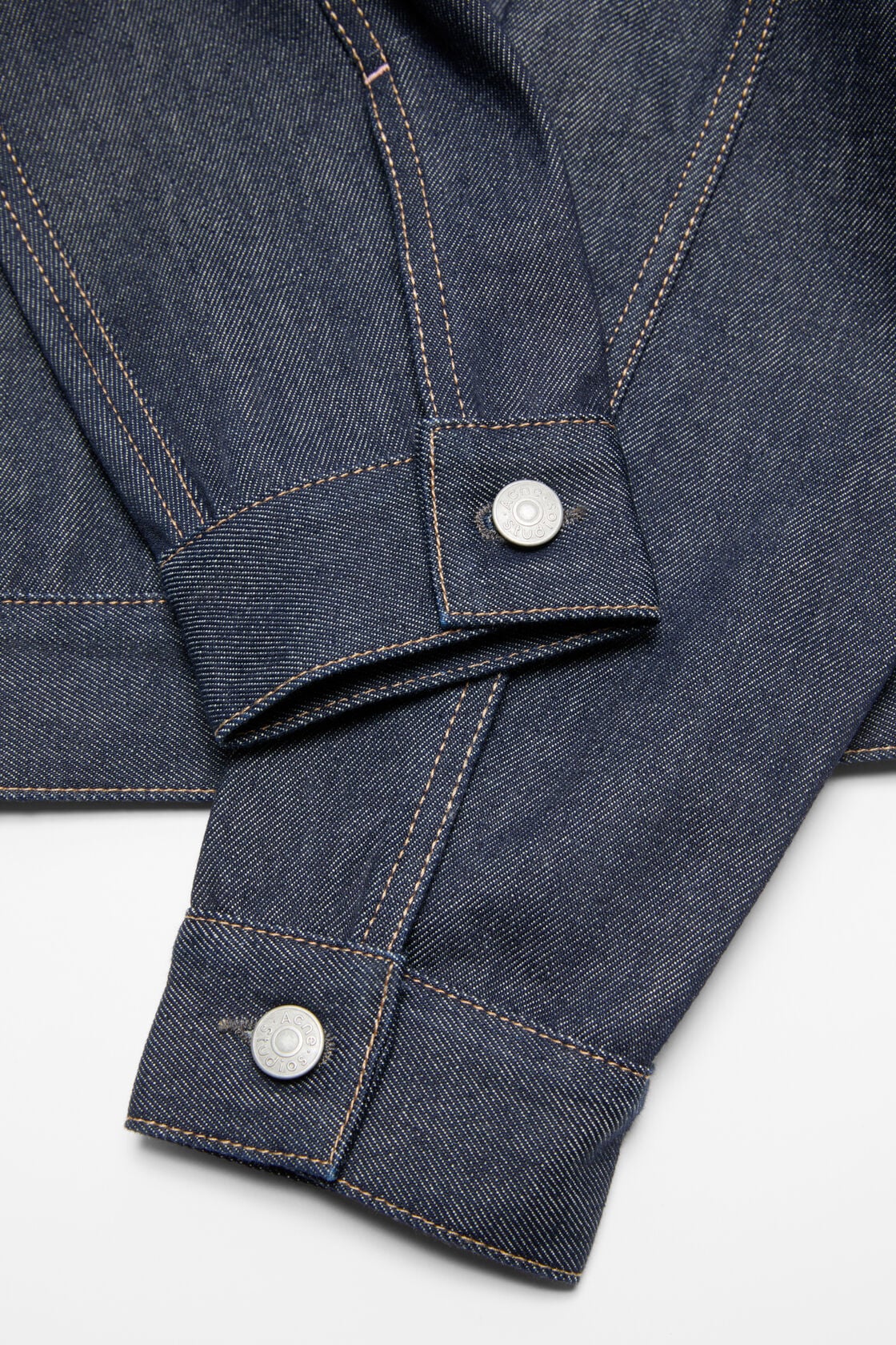 Acne Studios Raw denim jacket - Indigo blue