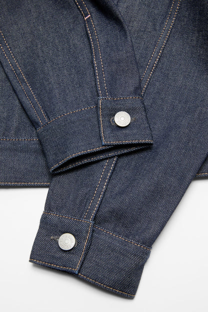 Acne Studios Raw denim jacket - Indigo blue