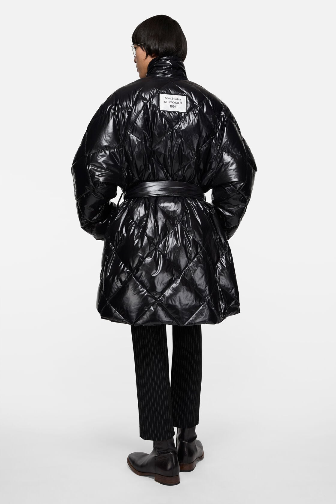 Acne Studios Quilted down jacket - Black