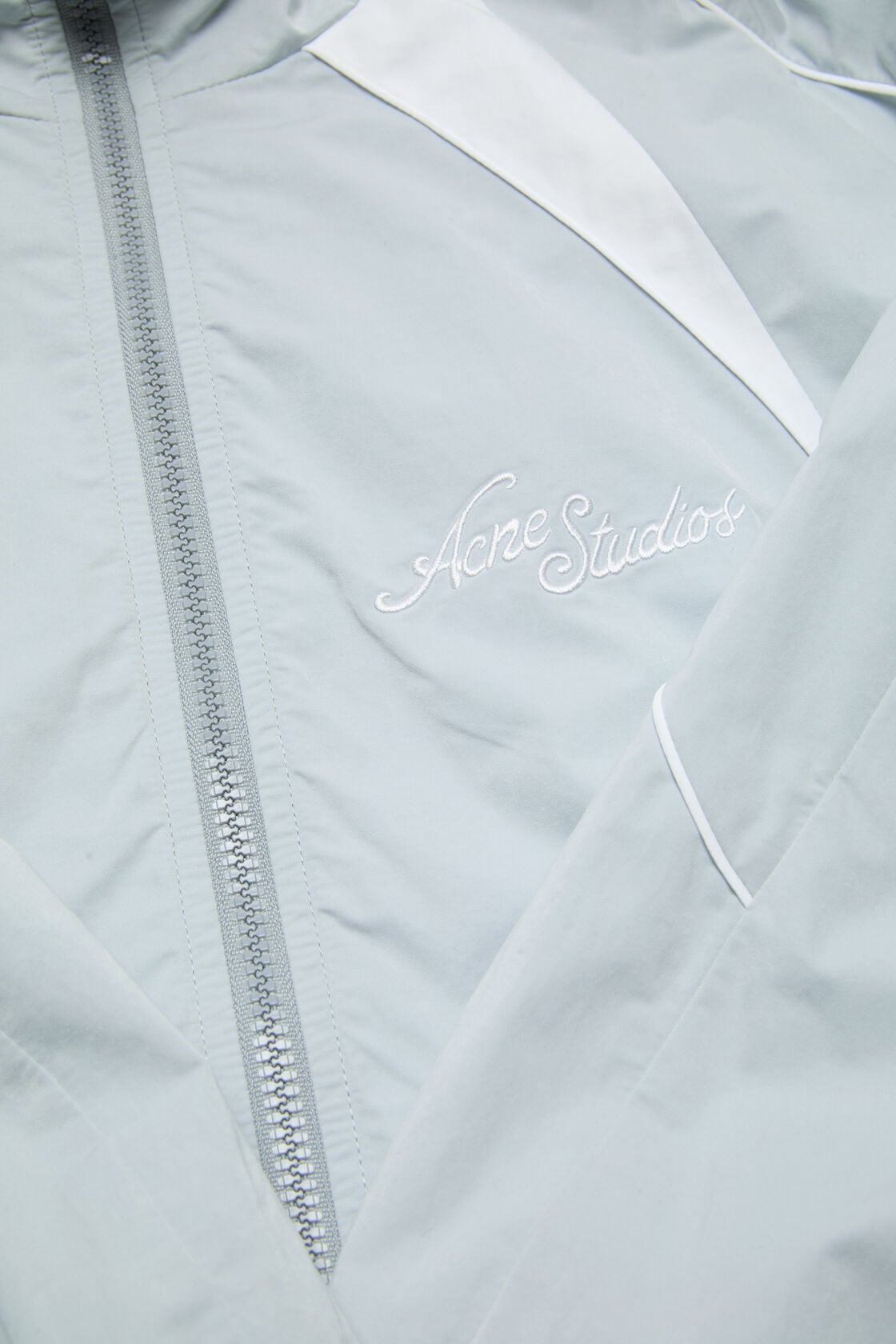 Acne Studios Technical logo jacket - Cold grey