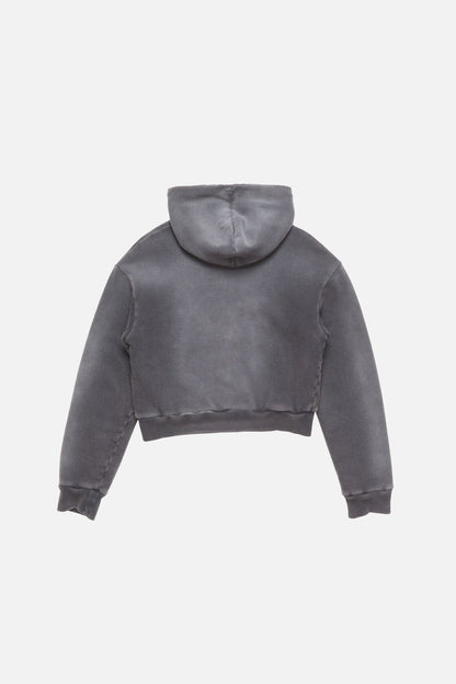 Acne Studios Sprayed zip hoodie - Faded black