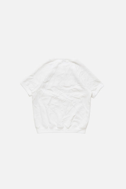 Acne Studios Crinkled fleece t-shirt - White