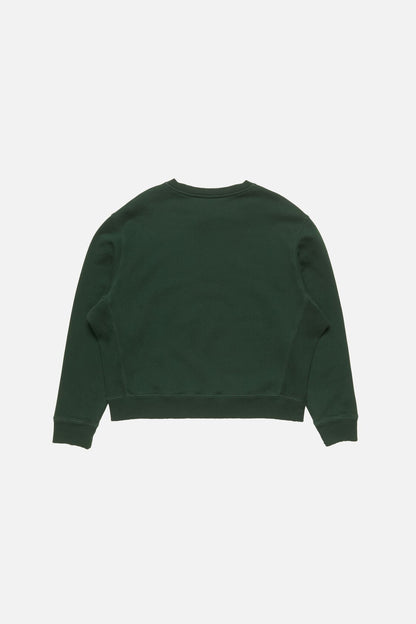 Acne Studios Fleece sweatshirt with logo - Dark green