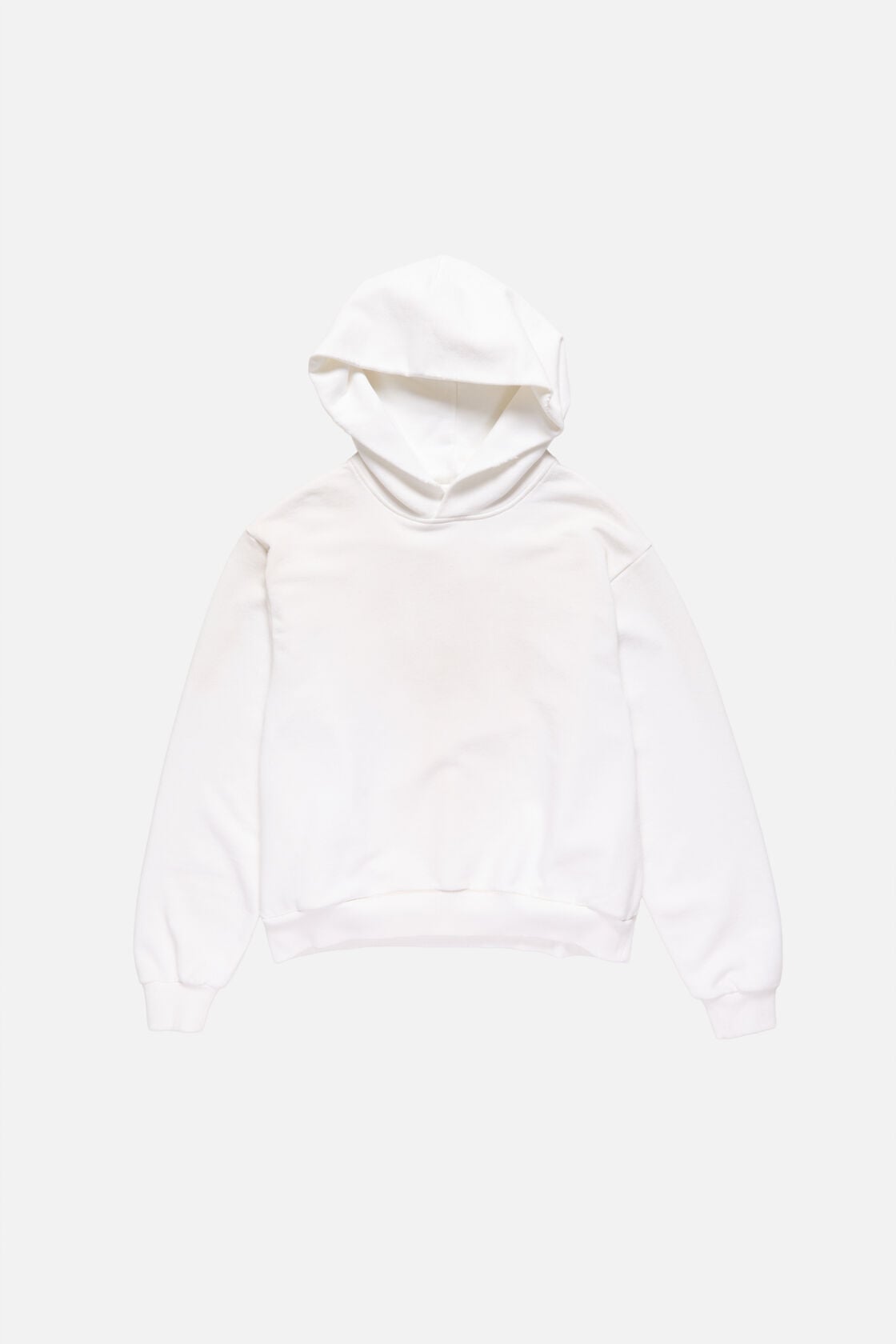 Acne Studios Fleece logo hoodie - Dusty white