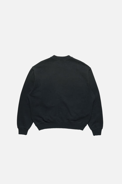 Acne Studios Washed zip-up cardigan - Black