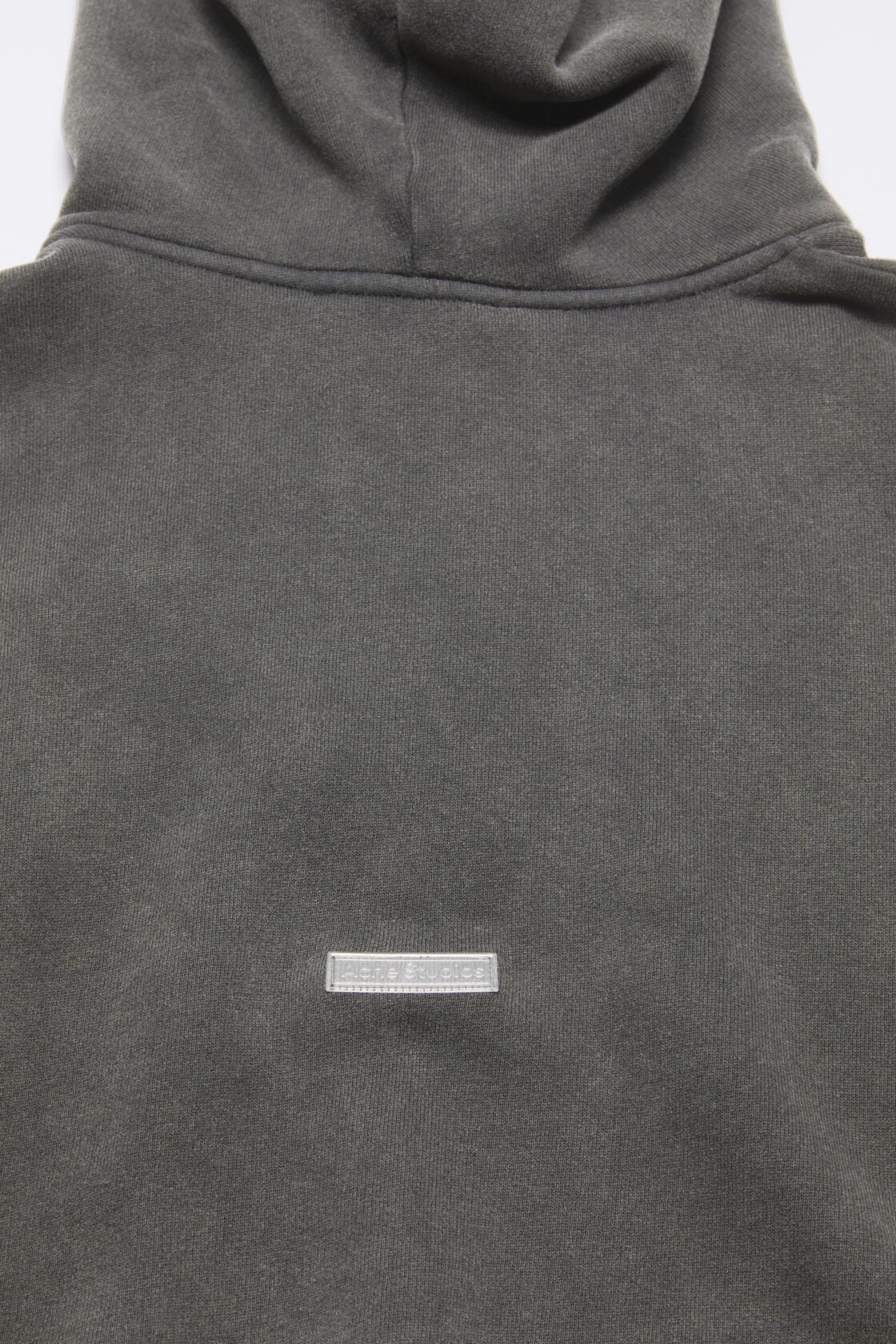 Acne Studios Rubber stamp logo hoodie - Faded black