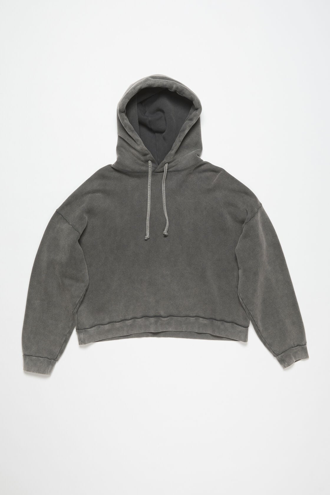 Acne Studios Rubber stamp logo hoodie - Faded black
