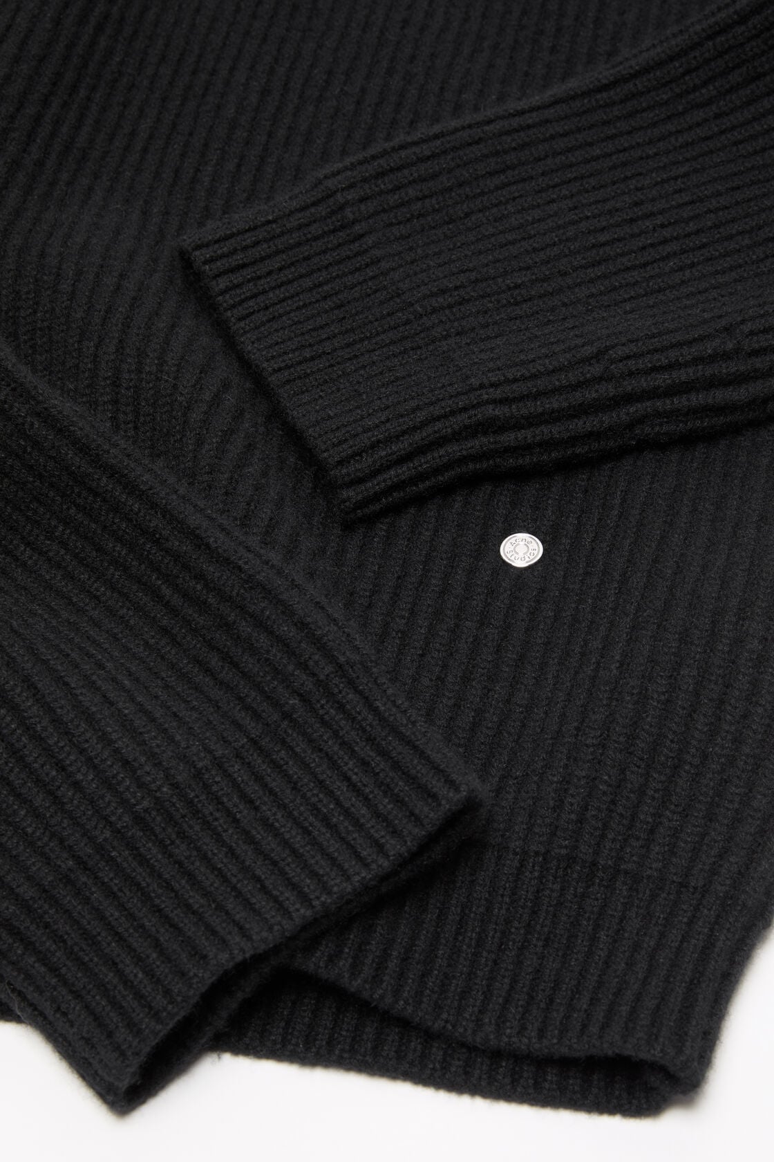 Acne Studios Chunky cashmere sweater - Black