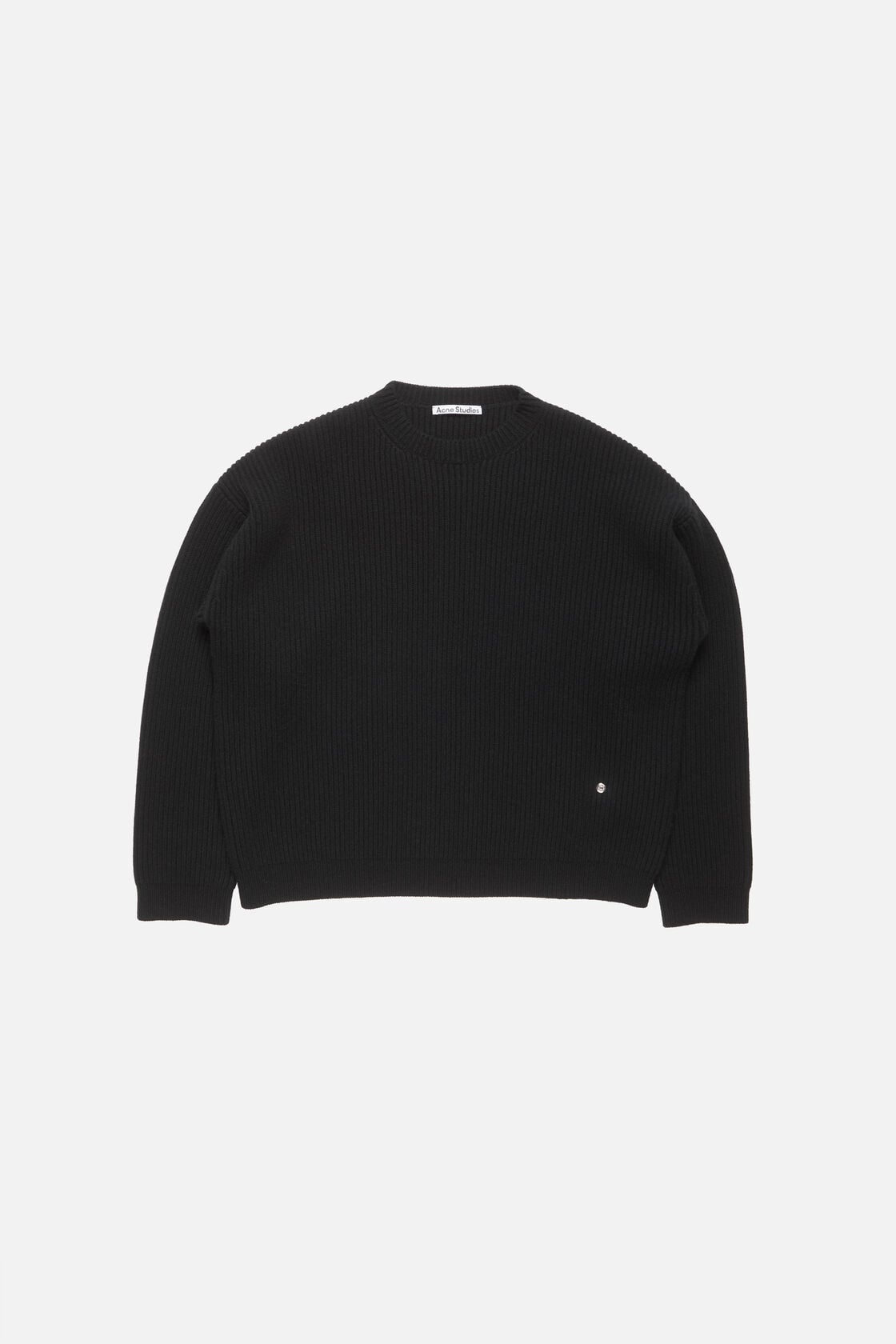 Acne Studios Chunky cashmere sweater - Black
